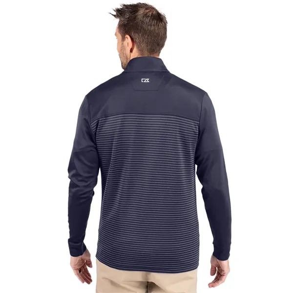 Men's sweatshirt with a half-zip, UPF 50+ protection, matte fabric finish,... from ASI 47965 Cutter & Buck