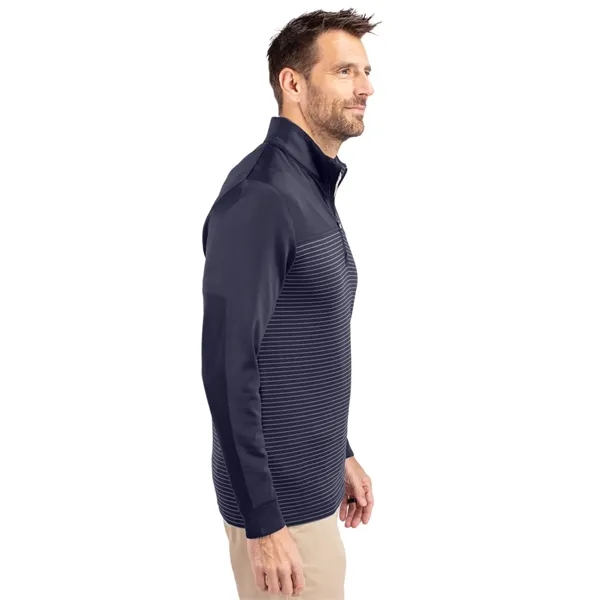 Men's sweatshirt with a half-zip, UPF 50+ protection, matte fabric finish,... from ASI 47965 Cutter & Buck