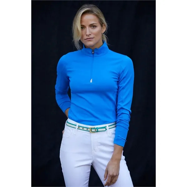 Women's sweatshirt with UPF 50+ protection, matte fabric finish, moisture-wicking performance,... from ASI 47965 Cutter & Buck