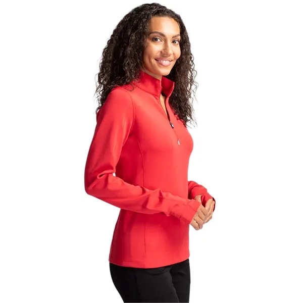 Women's sweatshirt with UPF 50+ protection, matte fabric finish, moisture-wicking performance,... from ASI 47965 Cutter & Buck
