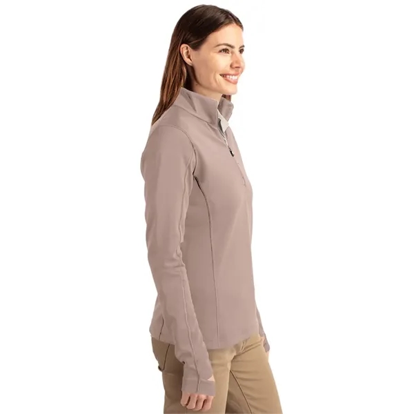 Women's sweatshirt with UPF 50+ protection, matte fabric finish, moisture-wicking performance,... from ASI 47965 Cutter & Buck