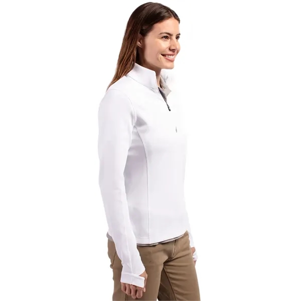 Women's sweatshirt with UPF 50+ protection, matte fabric finish, moisture-wicking performance,... from ASI 47965 Cutter & Buck