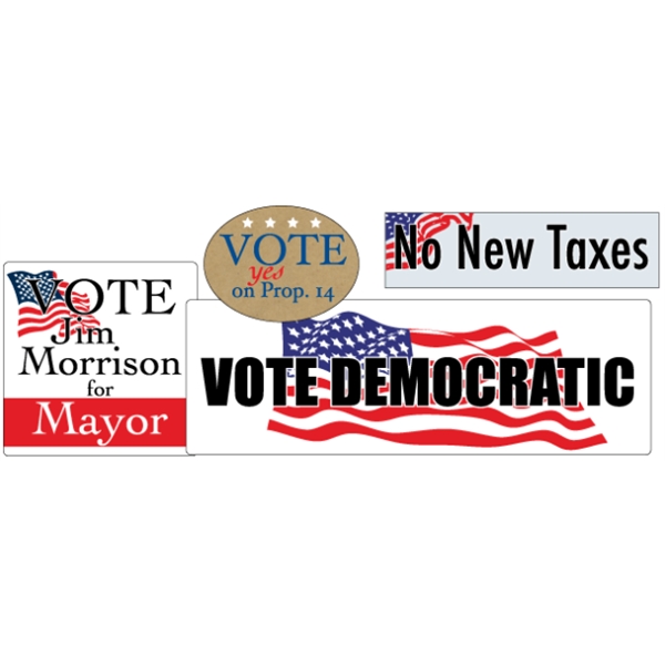 Specialty material roll labels with customization and your choice of paper.... from ASI 89910 Stouse, LLC