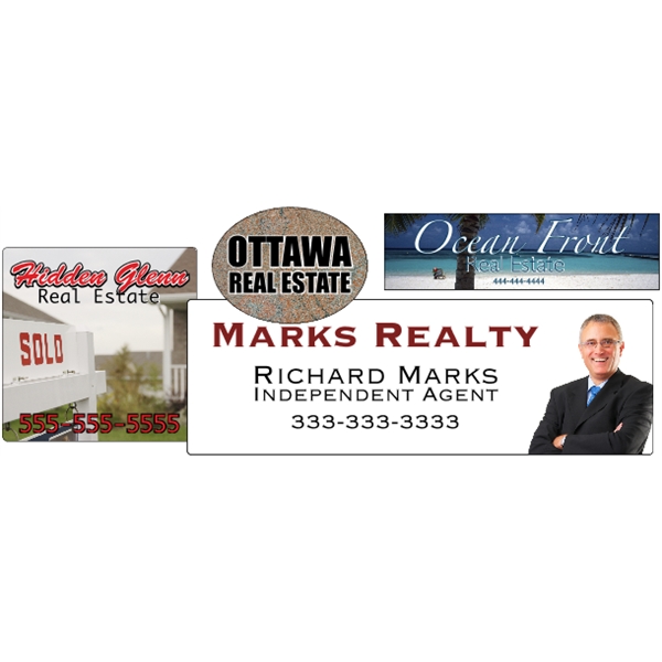 Specialty material roll labels with 4CP customization and your choice of... from ASI 89910 Stouse, LLC