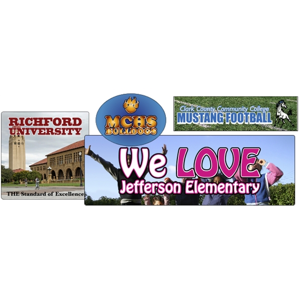 Specialty material roll labels with 4CP customization and your choice of... from ASI 89910 Stouse, LLC