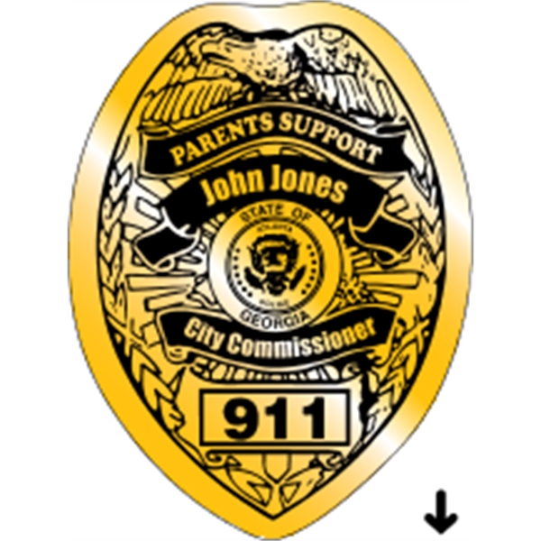 Indoor labels with Shield Recogntion design; wound 500 or 1000 per... from ASI 89910 Stouse, LLC