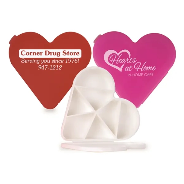 The heart shaped pill box is an ideal way to give... from ASI 38980 Bay State Specialty Co