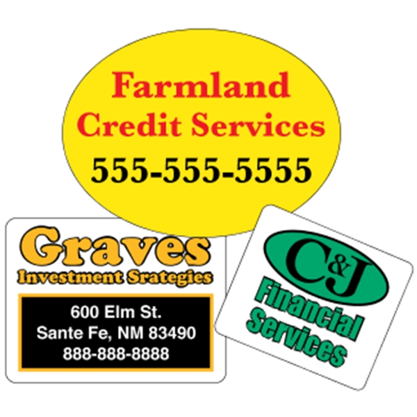 Outdoor durable roll label (back adhesive). Wound 500 or 1000 per... from ASI 89910 Stouse, LLC