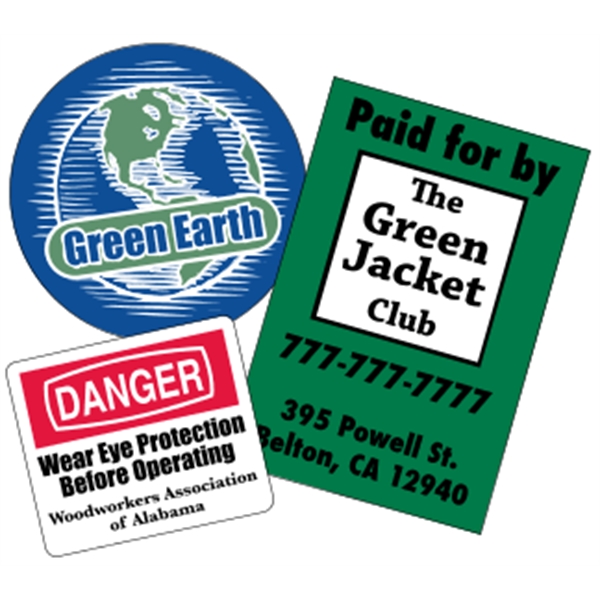 Outdoor durable roll label (back adhesive). Wound 500 or 1000 per... from ASI 89910 Stouse, LLC