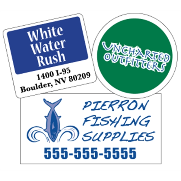 Outdoor durable roll label (back adhesive). Wound 500 or 1000 per... from ASI 89910 Stouse, LLC