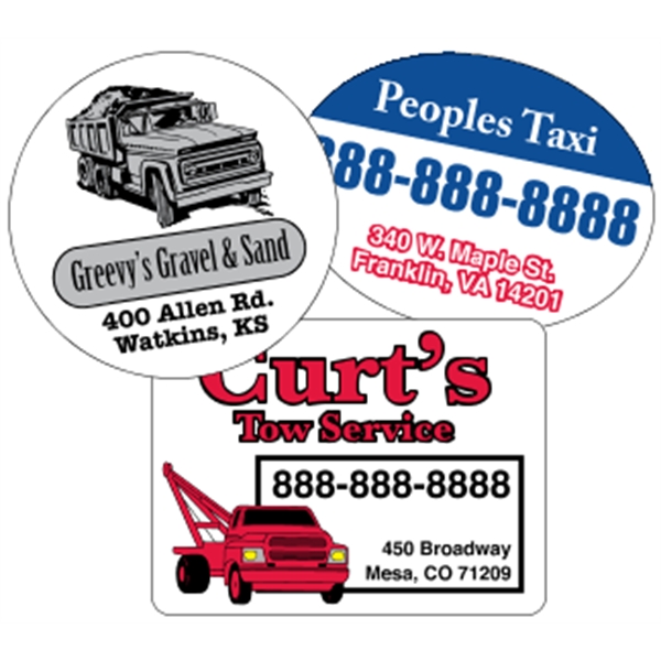 Outdoor durable roll label (back adhesive). Wound 500 or 1000 per... from ASI 89910 Stouse, LLC