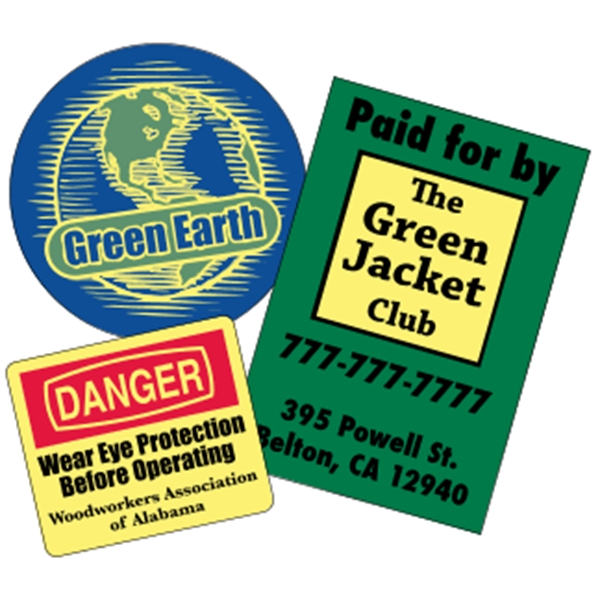 Yellow vinyl (back adhesive) are wound 500 or 1000 per roll... from ASI 89910 Stouse, LLC