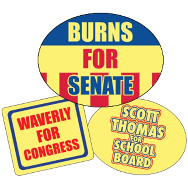 Yellow vinyl (back adhesive) are wound 500 or 1000 per roll... from ASI 89910 Stouse, LLC