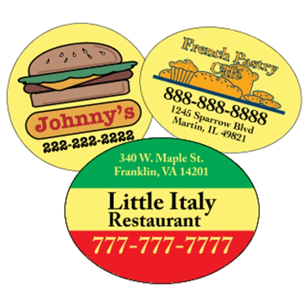 Yellow vinyl (back adhesive) are wound 500 or 1000 per roll... from ASI 89910 Stouse, LLC