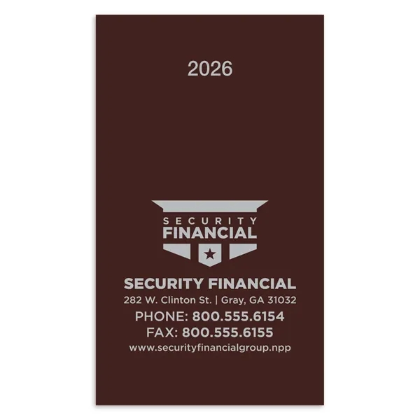 Monthly Pocket Planner... from ASI 40480 Koozie Group / Norwood Triumph Calendar