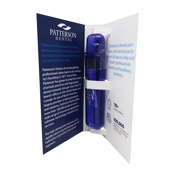 Customizable 2.62" x 5.21" x .8" promotional booklet with 1" x... from ASI 90807 Tekweld