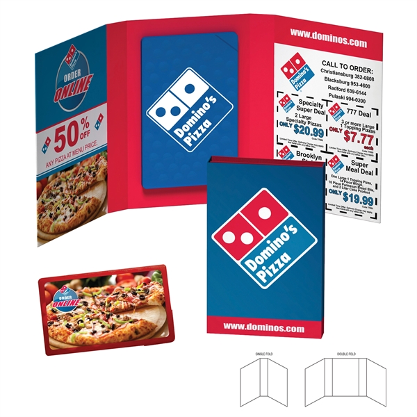 2.5" x 3.875" full-color promotional booklet with 1.89" x 3.07" credit... from ASI 90807 Tekweld