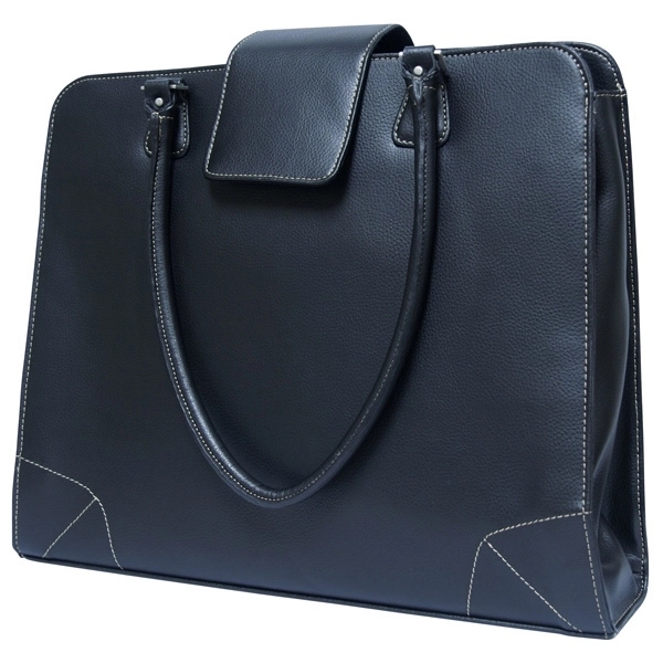 Computer tote with magnetic flap closure.... from ASI 63698 Justin Case® / Justin Case®