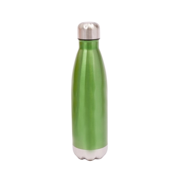 18/8 Double-wall, vacuum insulated Stainless Steel water bottle for cold and... from ASI 63698 Justin Case®