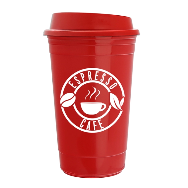 16 oz. Insulated Cup, USA made, recyclable polypropylene.... from ASI 55990 Garyline