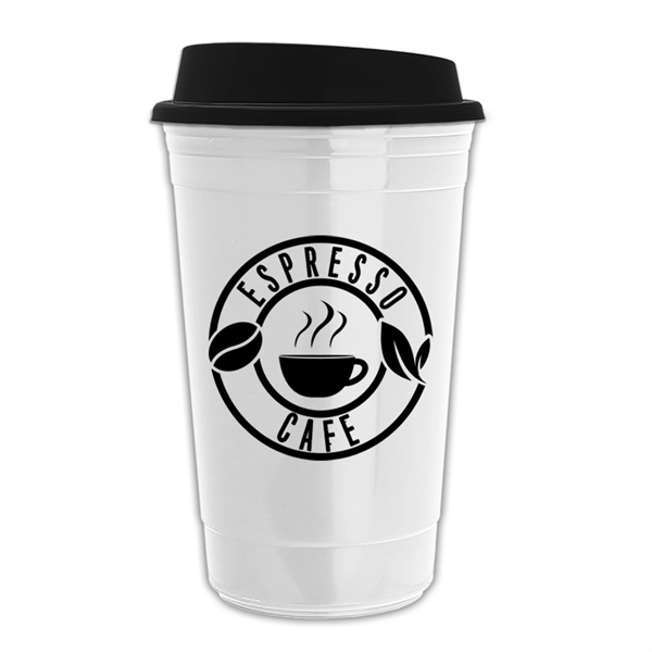 16 oz. Insulated Cup, USA made, recyclable polypropylene.... from ASI 55990 Garyline