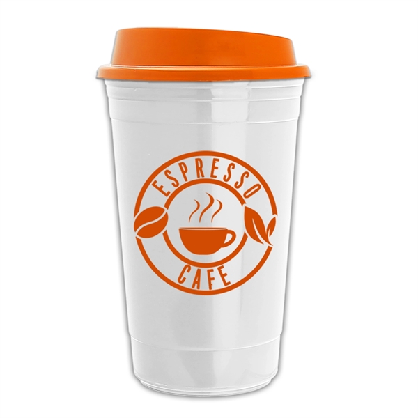 16 oz. Insulated Cup, USA made, recyclable polypropylene.... from ASI 55990 Garyline