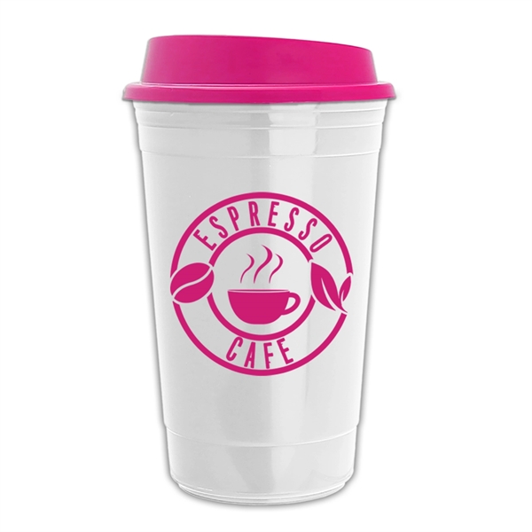 16 oz. Insulated Cup, USA made, recyclable polypropylene.... from ASI 55990 Garyline