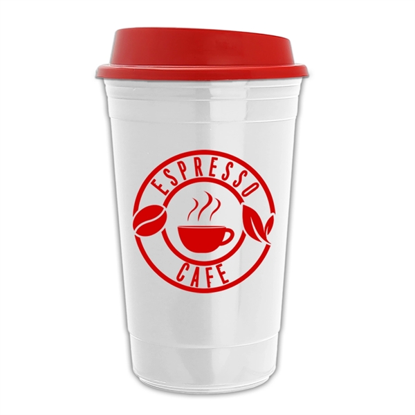 16 oz. Insulated Cup, USA made, recyclable polypropylene.... from ASI 55990 Garyline
