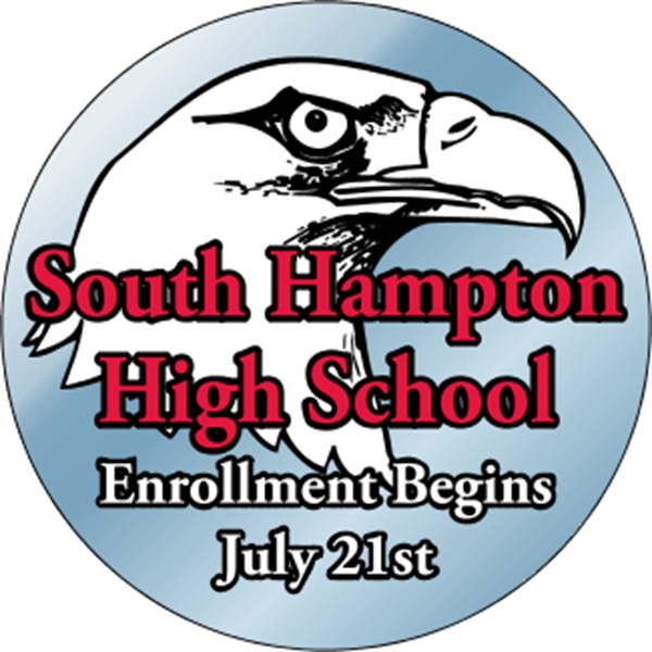 4.5" circle shaped decal made of chrome polyester with a one... from ASI 89910 Stouse, LLC