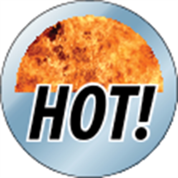 1.5" circle shaped decal made of chrome polyester with adhesive backing... from ASI 89910 Stouse, LLC