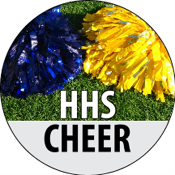 3" circle shaped decal with clear static backing and a four... from ASI 89910 Stouse, LLC