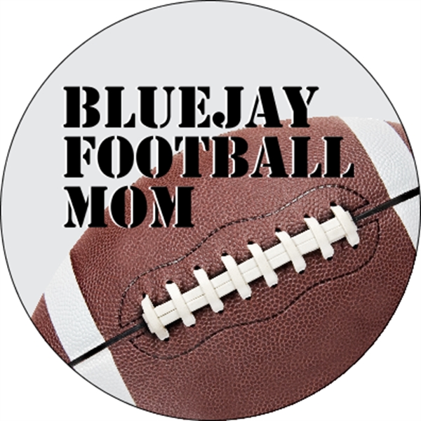 5.5" circle shaped decal made of clear polyester with adhesive backing... from ASI 89910 Stouse, LLC