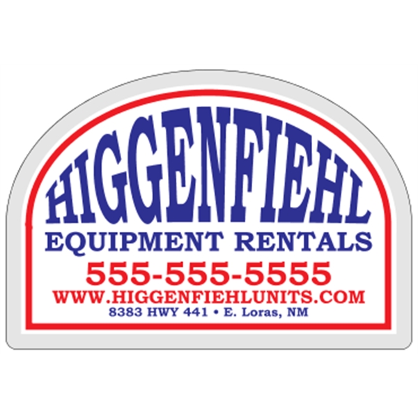 Clear polyester ultra-tac adhesive decals are suitable for indoor or outdoor... from ASI 89910 Stouse, LLC