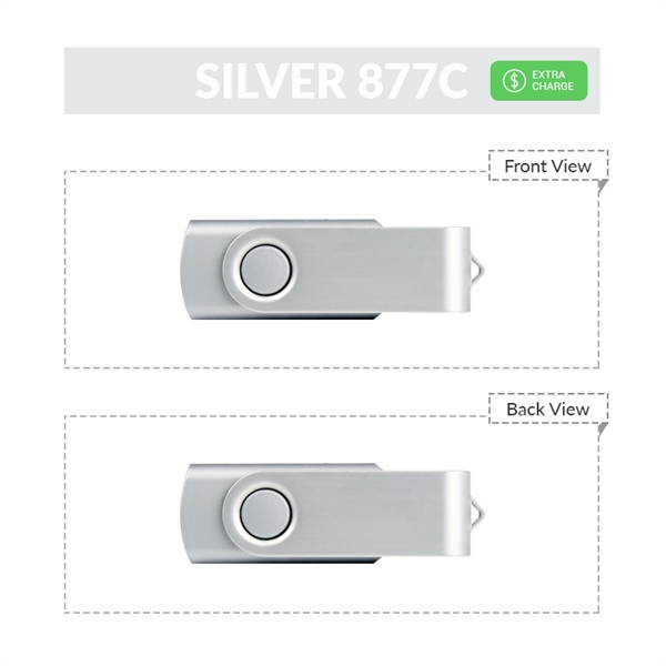USB 3.0 flash drive with a swivel feature available in 8... from ASI 37218 Athena Promo (tm)