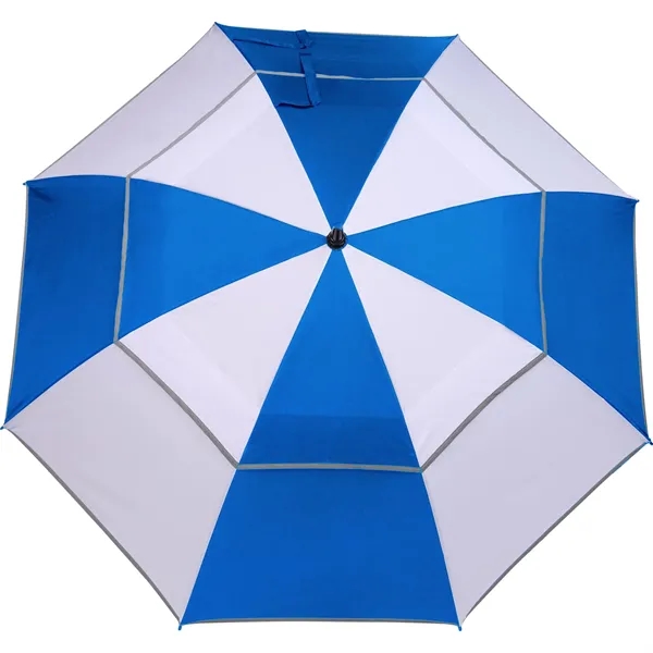 62" RPET Golf Umbrella w/ Reflective Trim... from ASI 66887 PCNA / Leeds