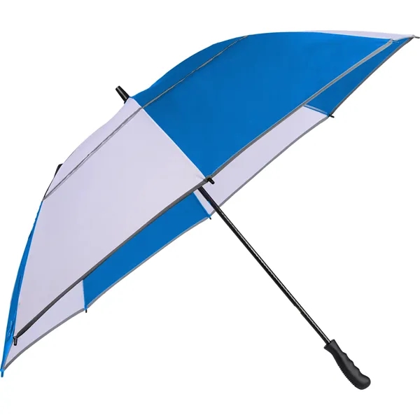 62" RPET Golf Umbrella w/ Reflective Trim... from ASI 66887 PCNA / Leeds