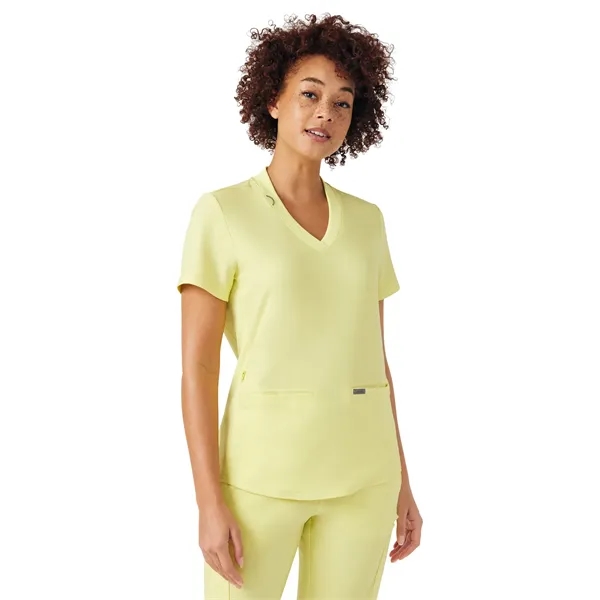 Landau Forward Women's 3-Pocket V-Neck Top... from ASI 86018 Scrub Authority
