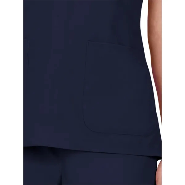 koi - Planet - Women's Shirred Chest V-Neck Enik Scrub Top... from ASI 86018 Scrub Authority / Uniform Stores