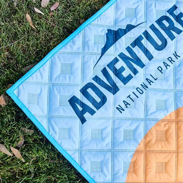 50" x 60". Made with recycled materials. Water repellent characteristics that... from ASI 91605 Towel Specialties