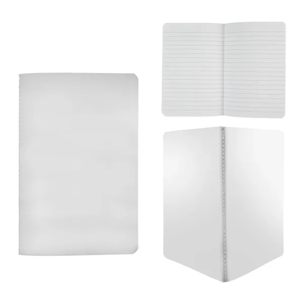 5" x 7" Groovy Sewn Paper Cover Notebook... from ASI 30208 A P Specialties / AP Specialties