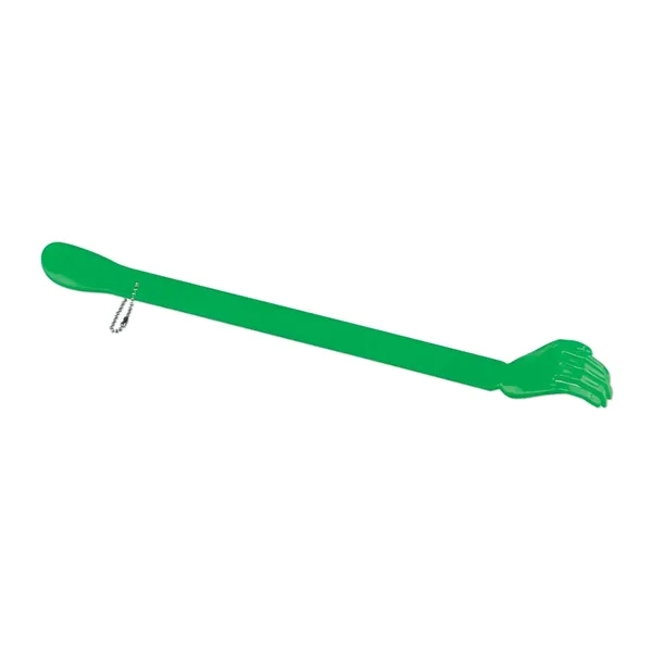 2-in-1 plastic back scratcher with shoehorn plus 1 color pad print... from ASI 37218 Athena Promo (tm)