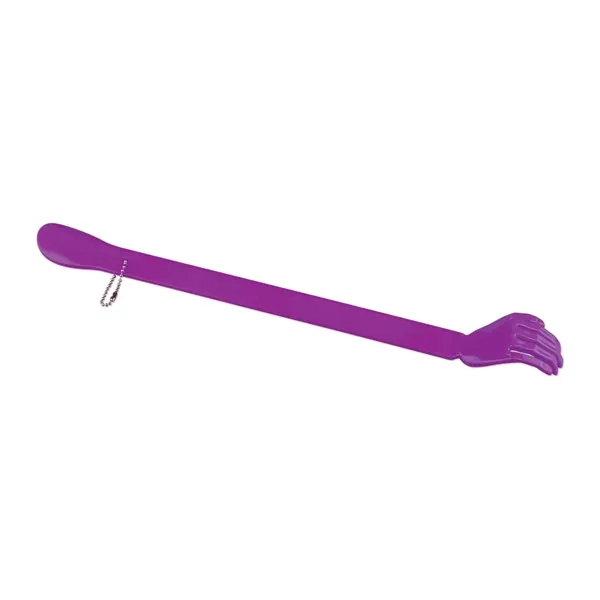 2-in-1 plastic back scratcher with shoehorn plus 1 color pad print... from ASI 37218 Athena Promo (tm)