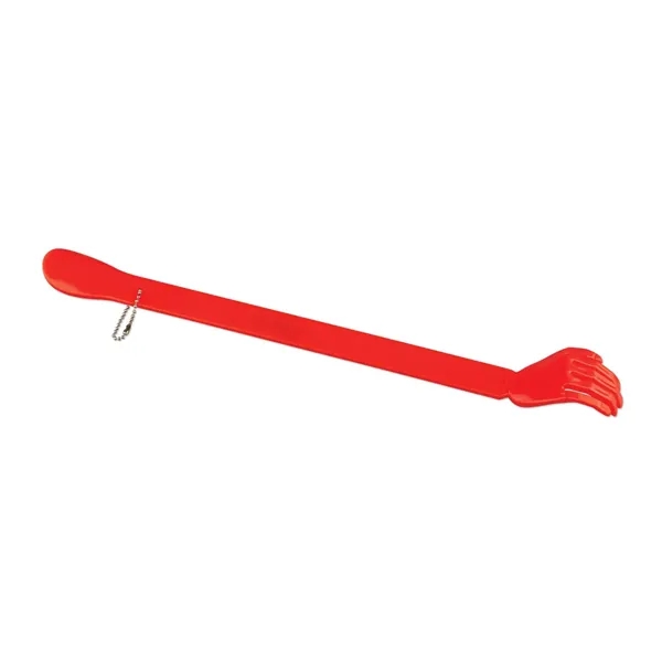 2-in-1 plastic back scratcher with shoehorn plus 1 color pad print... from ASI 37218 Athena Promo (tm)