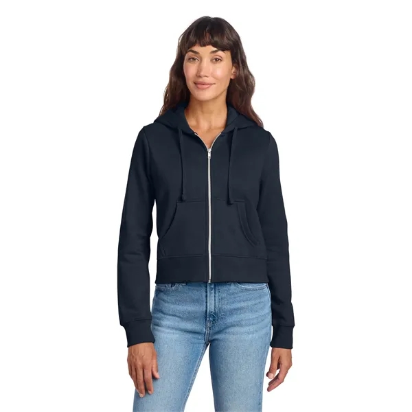 District Women's V.I.T. Fleece Full-Zip Hoodie... from ASI 84863 SanMar