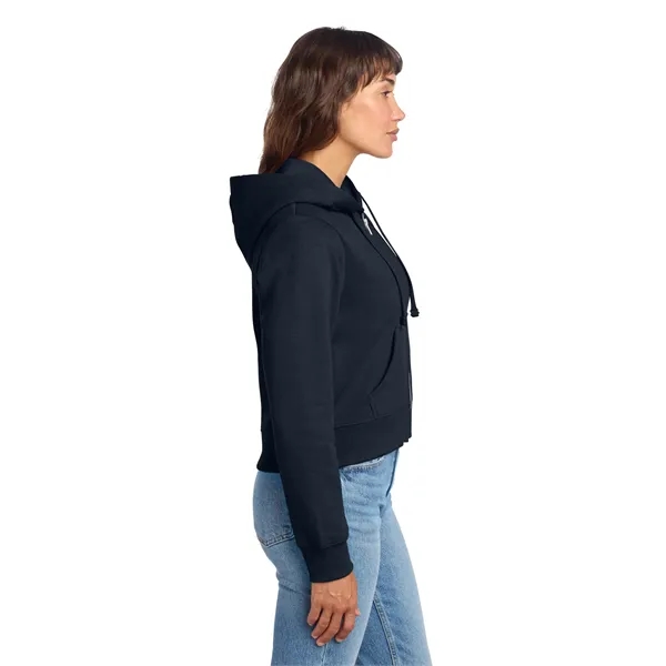 District Women's V.I.T. Fleece Full-Zip Hoodie... from ASI 84863 SanMar