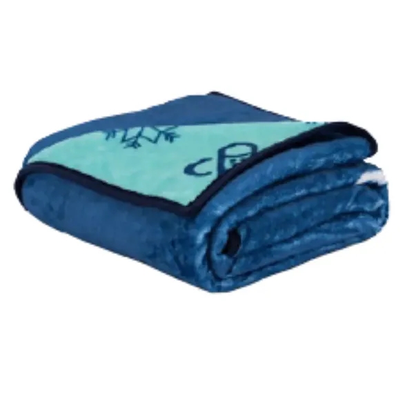 Elevate your comfort with our Colorfusion Double-Sided Deluxe Blanket, generously sized... from ASI 91605 Towel Specialties