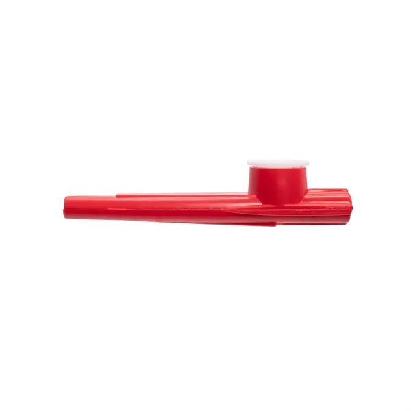 3.5" orange plastic kazoo with multiple customization options.... from ASI 42016 Brighter Promotions Inc
