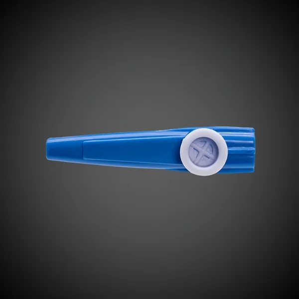 3.5" orange plastic kazoo with multiple customization options.... from ASI 42016 Brighter Promotions Inc