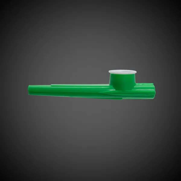 3.5" orange plastic kazoo with multiple customization options.... from ASI 42016 Brighter Promotions Inc