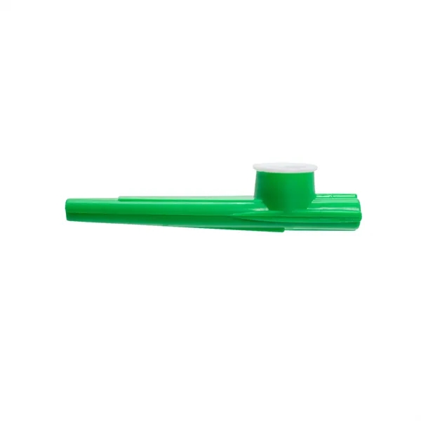 3.5" orange plastic kazoo with multiple customization options.... from ASI 42016 Brighter Promotions Inc